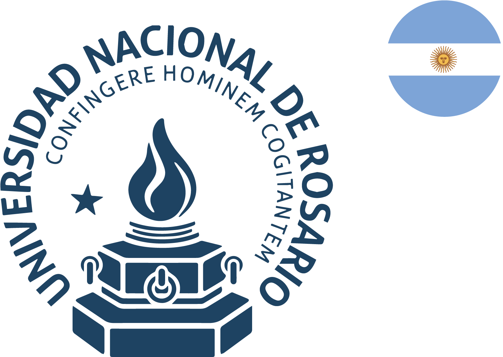 The Rosario National University - National University Of Rosario (2421x1413), Png Download