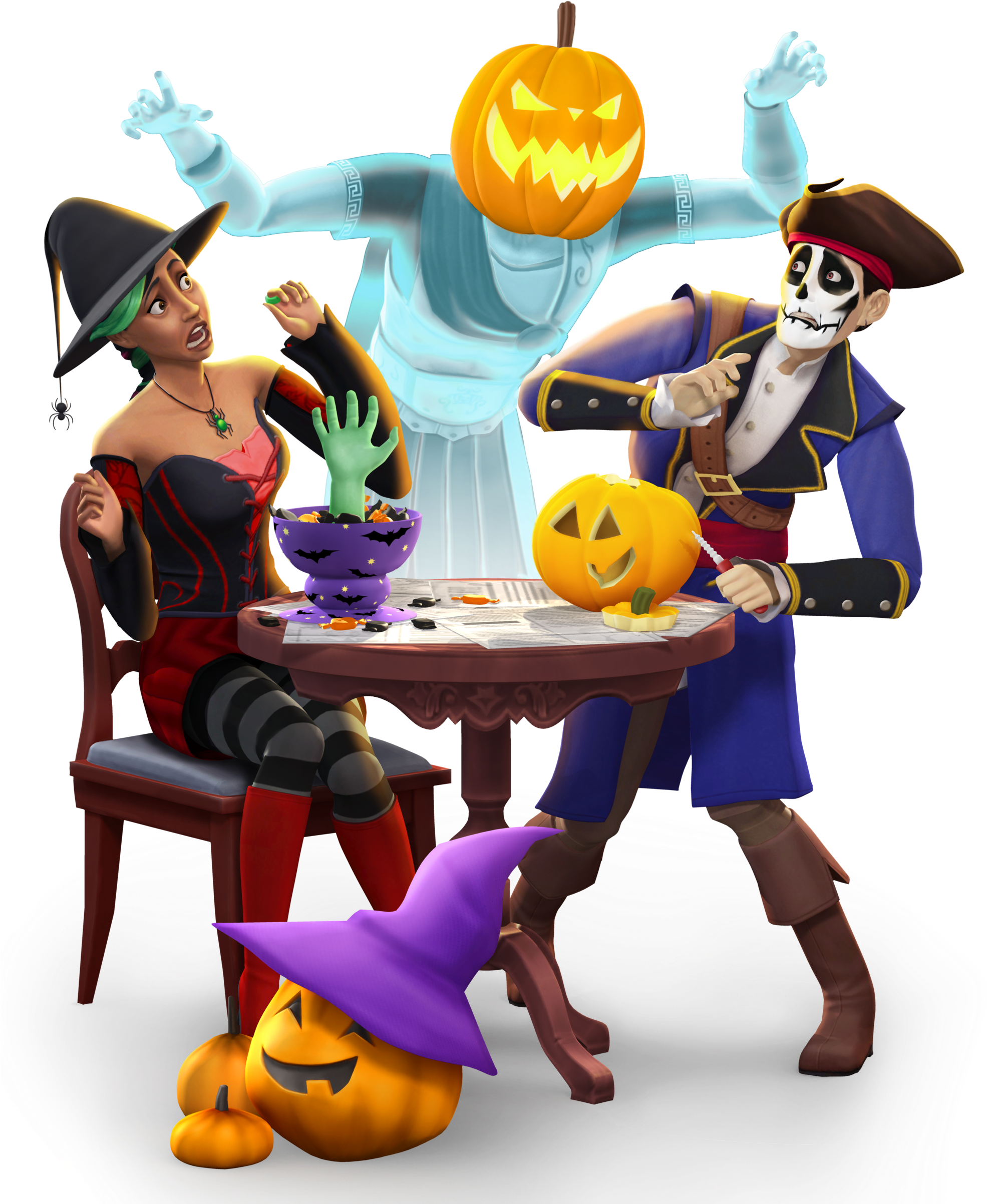 Sims 4 Images The Sims - Sims 4 - Spooky Stuff Pack (1984x2496), Png Download