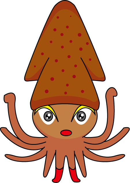 Squid Clipart Free Clipart Image 2 Image - Clip Art (451x633), Png Download