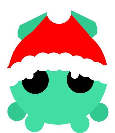 Squid - Mope Io Christmas (500x500), Png Download
