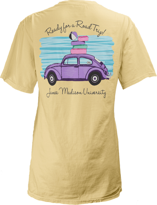 "bug Out" Jmu Vneck - Southern Honey Top - Size Xl (500x654), Png Download