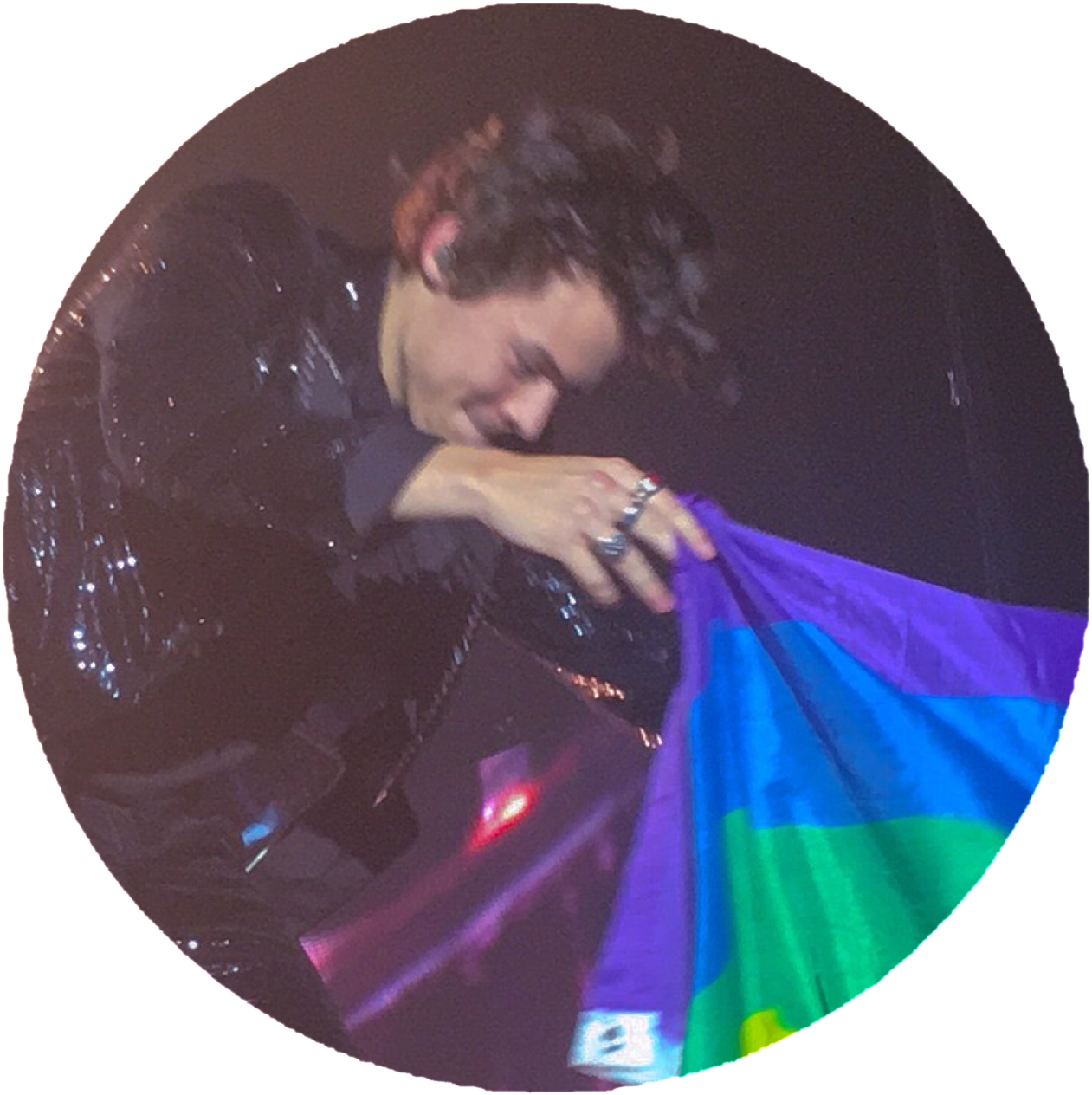 Harry Styles Lgbt Pride 🏳 🌈 - Harry Styles Basel Switzerland (540x540), Png Download