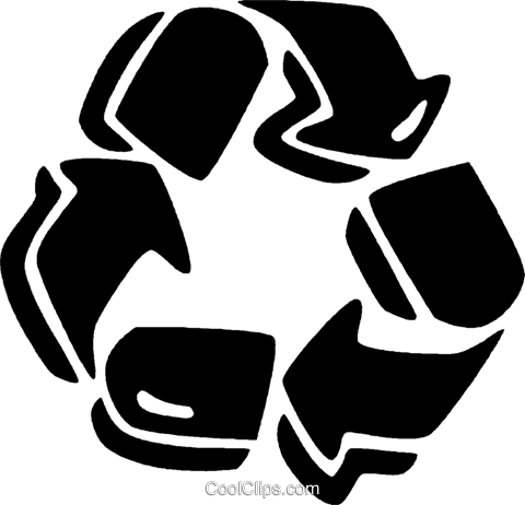 Recycle Symbol Royalty Free Vector Clip Art Illustration - Education (480x462), Png Download