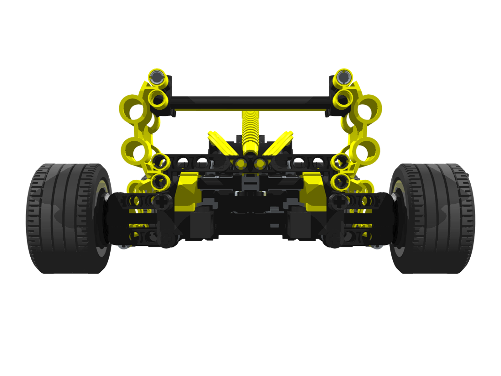 Car Being Assembled/final Build - F1 Car Back Png (1600x1200), Png Download