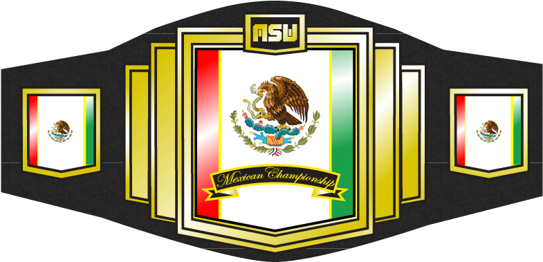 Mexican Belt - Mexico - Mexican Eagle Framed Tile (800x386), Png Download