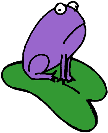 Download Purple Frog Clipart - Full Size PNG Image - PNGkit