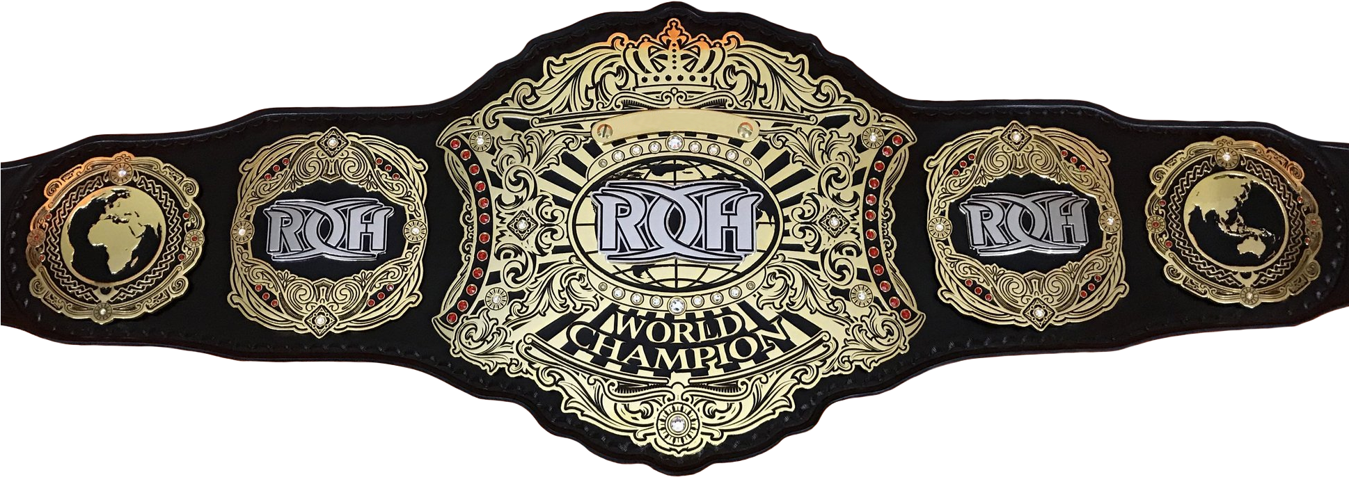 Ring Of Honor Logo Png - Ring Of Honor World Championship (1937x722), Png Download