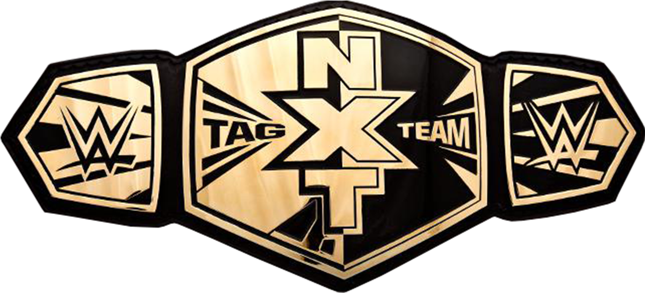 What Is The Worst Looking Championship Belt In Your - Nxt Tag Team Belts (1292x606), Png Download