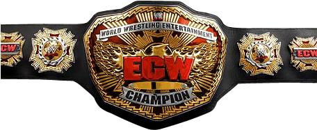 New Ecw Championship - Ecw Championship (455x275), Png Download