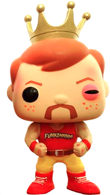Hulk Hogan - Freddy Funko Pop! 8-bit (400x400), Png Download