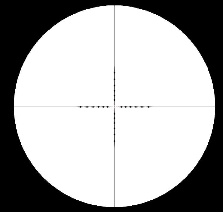 Black And White Stock Crosshair Png For Free Download - Circle Transparent White Circle Png (742x704), Png Download