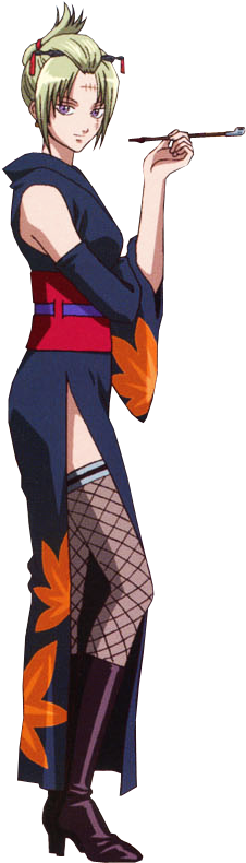 Tsukuyo's - Gintama Tsukuyo Costume (420x813), Png Download
