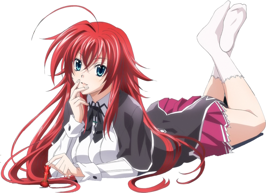 Honorable Mentions To Maou, Rias And - Sexy Naughty Anime Girl (900x664), Png Download