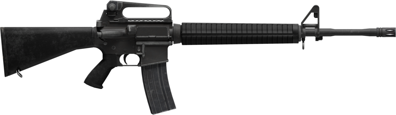 Pubg M16 Png Freeuse Download - 223 Ar (1306x381), Png Download