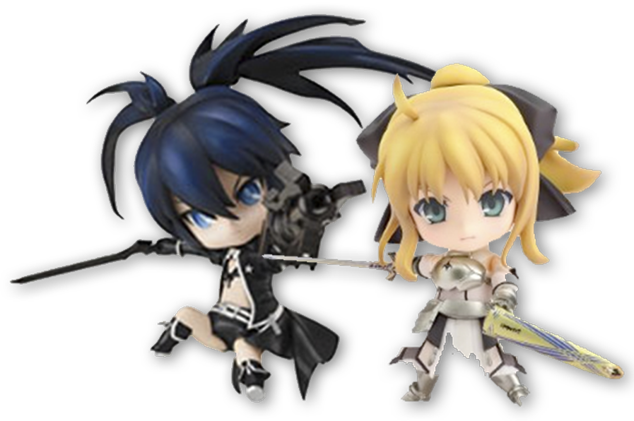 Big Bento Giveaway - Good Smile Black Rock Shooter: Nendoroid Action Figure (1257x835), Png Download
