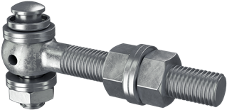 Corrosion Resistant And Vandal Proof Eyebolt Set - Corrosion (389x400), Png Download