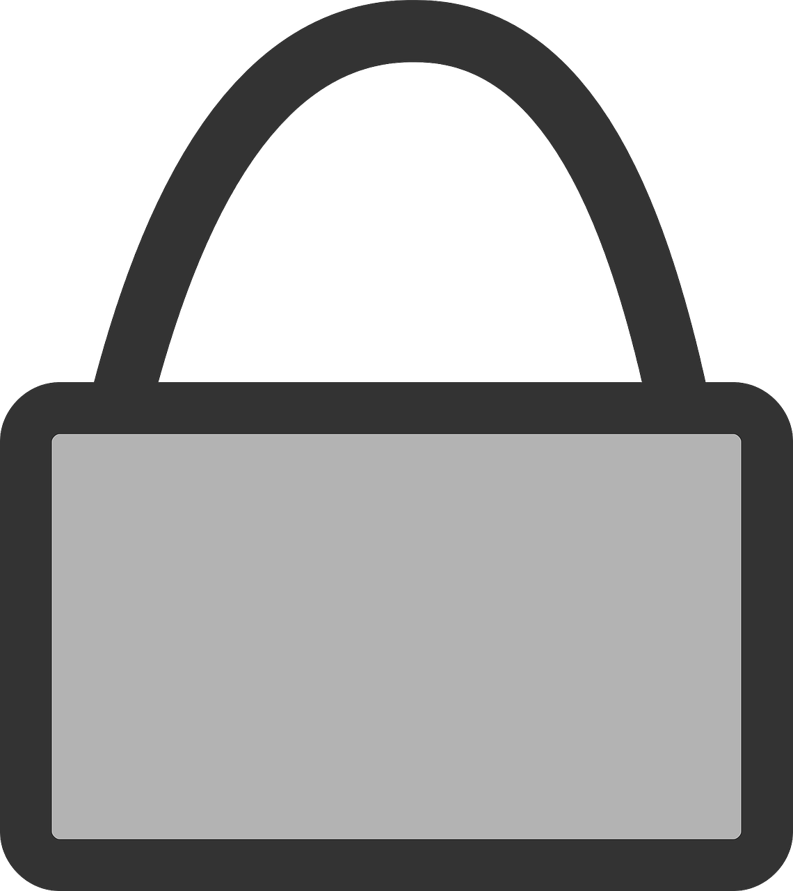 Briefcase Encrypted Secure - Tas Kerja Vektor (1140x1280), Png Download