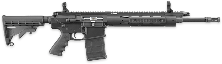 Taking A Look At It, The Sr762 Has Just About Every - Ruger Sr762 (775x225), Png Download