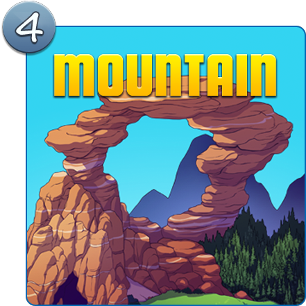 Earth Island Mountain Icon - Icon (459x459), Png Download
