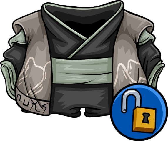 Mountain Robes Icon 14651 - Club Penguin Robes (571x479), Png Download