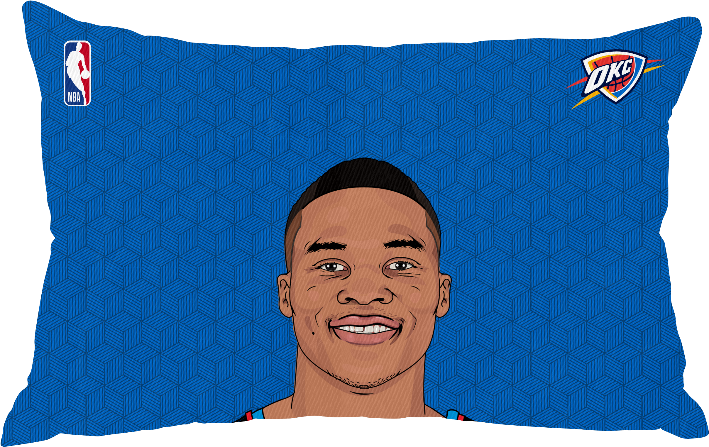 Russell Westbrook Pillow Case Face (3000x2400), Png Download