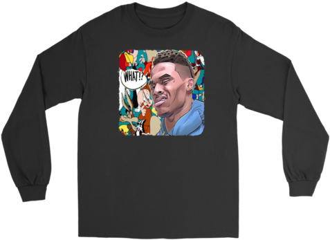 Russell Westbrook "what - Customized Pillowcase Hipsterone Looney Tunes Characters (480x480), Png Download