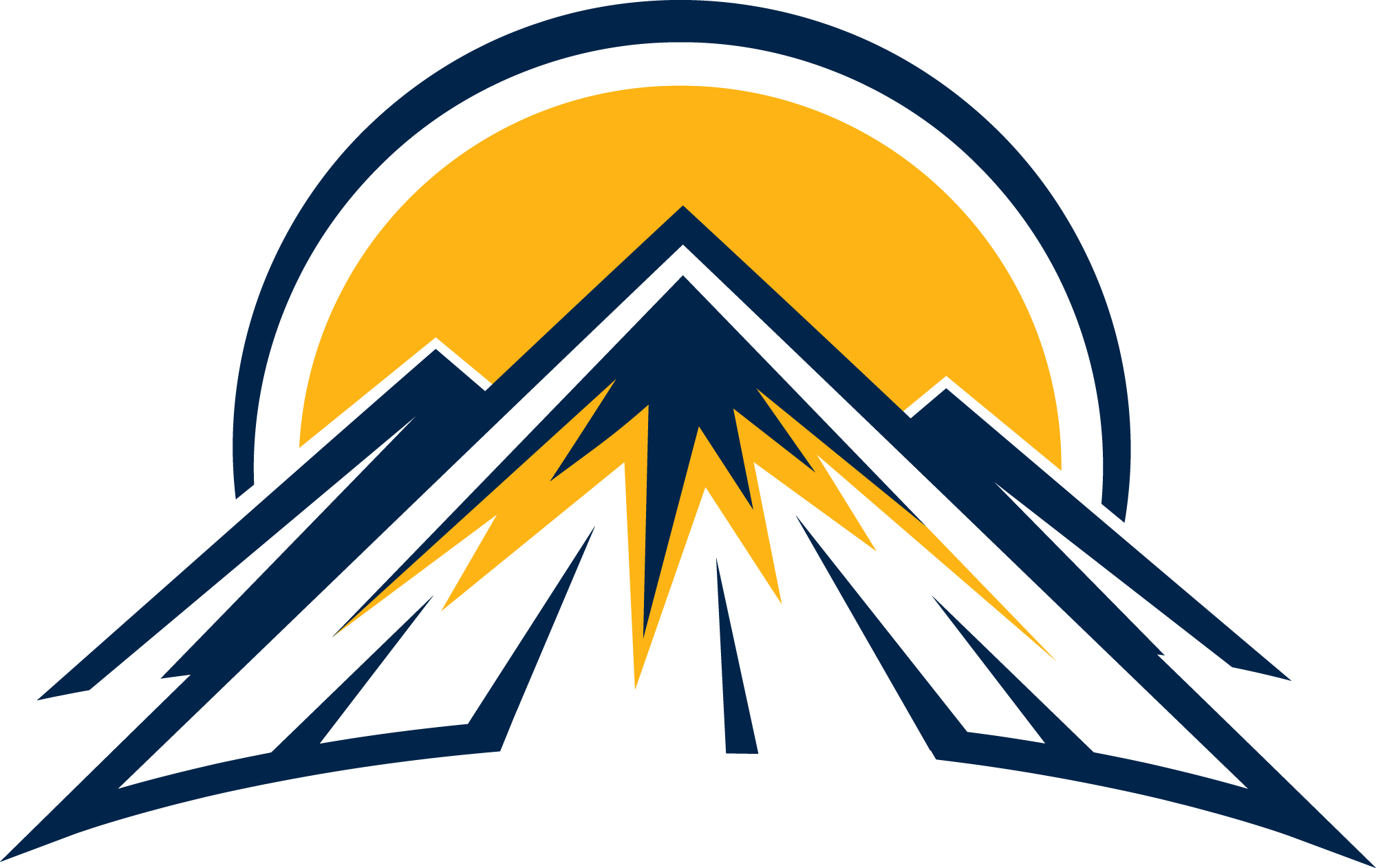 Sundown Mountain Logo - Mountain Logo (2000x1262), Png Download
