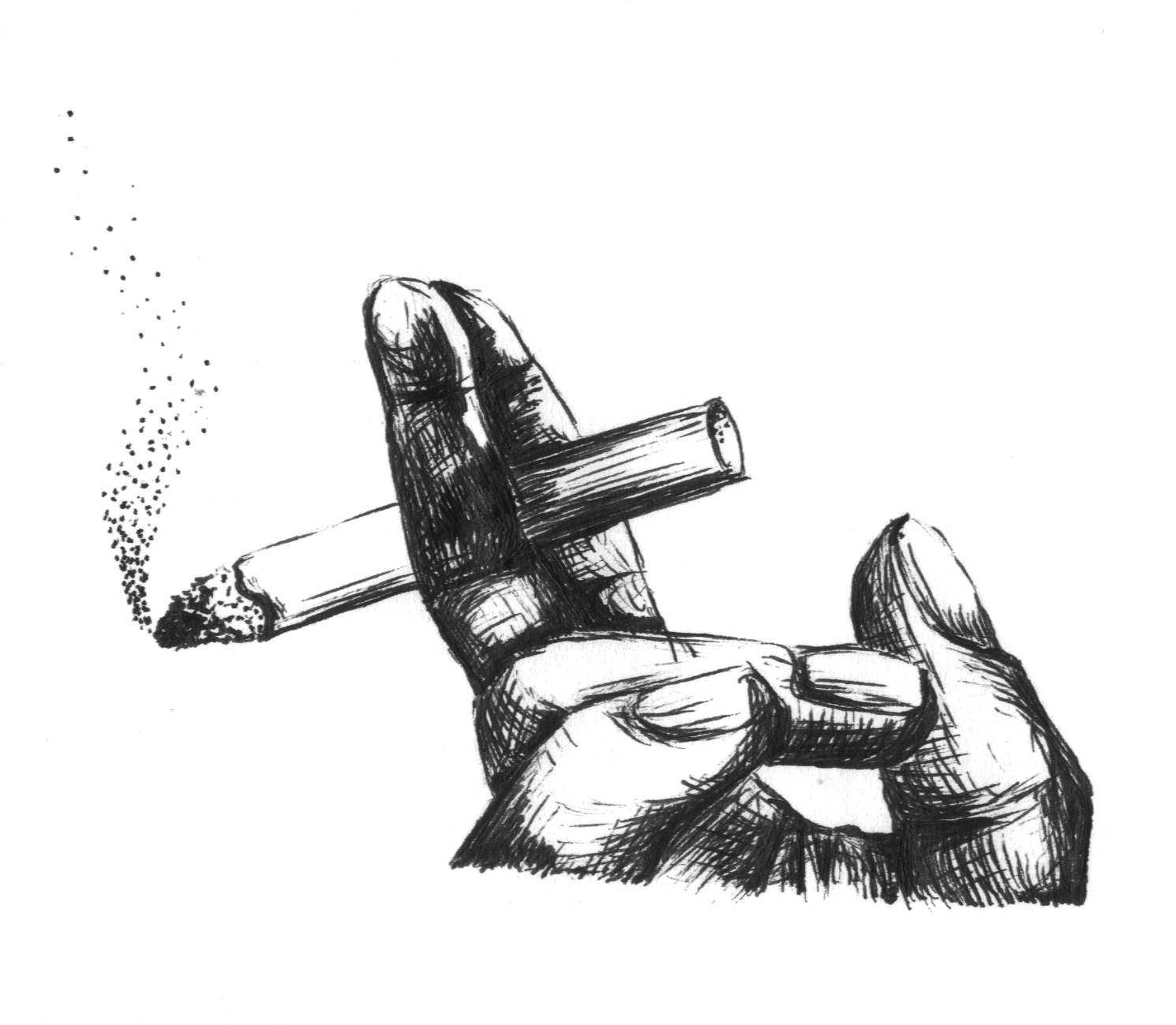 Percent Of Greeks Are Regular Smokers According To - Sketch (1701x1300), Png Download