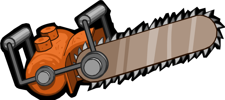 Chainsaw Render - Chainsaw Clipart Png (720x320), Png Download