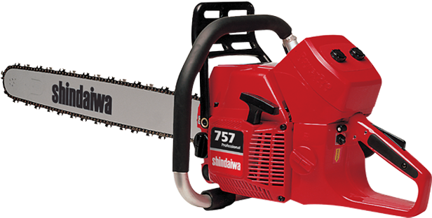 Shindaiwa-757 - Shindaiwa Chainsaw 757 (640x640), Png Download