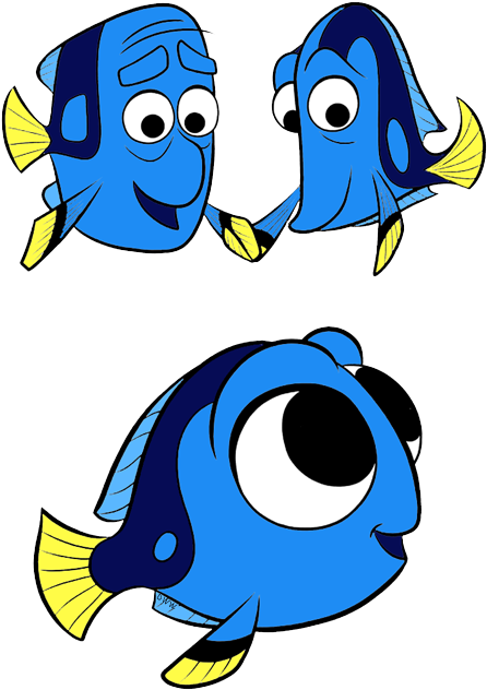 Download Vector Royalty Free Library Dory Clip Art Disney Galore - Baby
