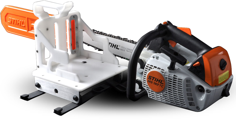 Chainsaw Mount - Trail Tech Saw Mount (800x530), Png Download