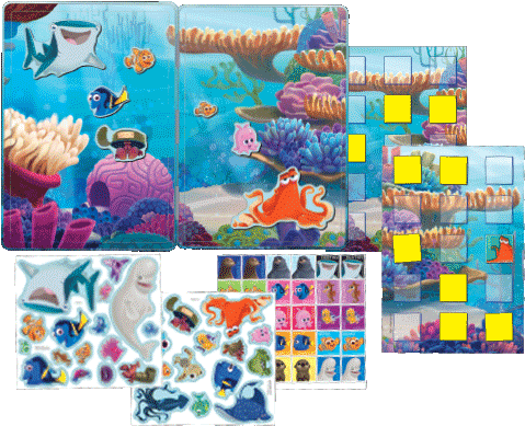 Magnetic Fun® Tin - Learn To Draw Disney Pixar's Finding Dory: Including (504x397), Png Download
