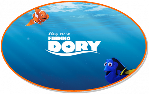 Finding Dory - Finding Dory:three Little Words: A Disney Read-along (480x304), Png Download