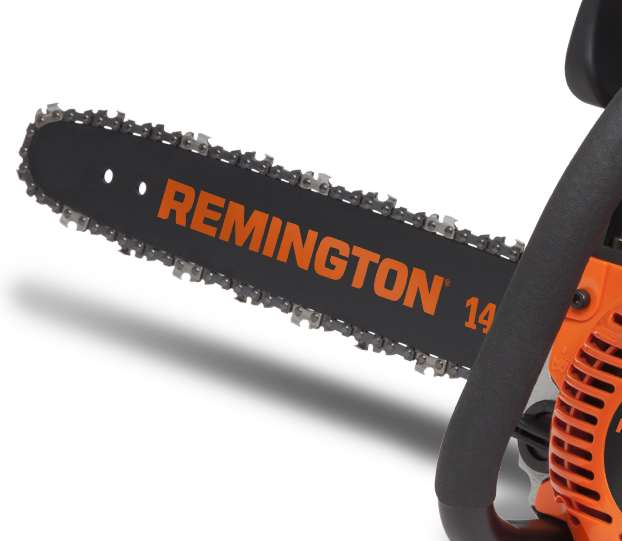 Sprocket Tipped 14 Inch Bar And Chain - Remington Remington Rm4216 Rebel 42cc 16-inch Gas Chainsaw (622x541), Png Download