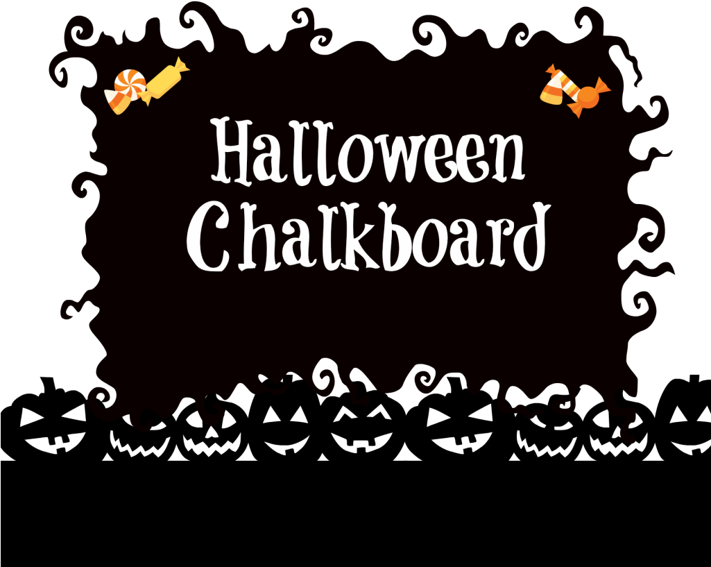 Halloween Chalkboard Banner - Zombie Funny Halloween T Shirt Budget Zombie Costume (1024x1024), Png Download