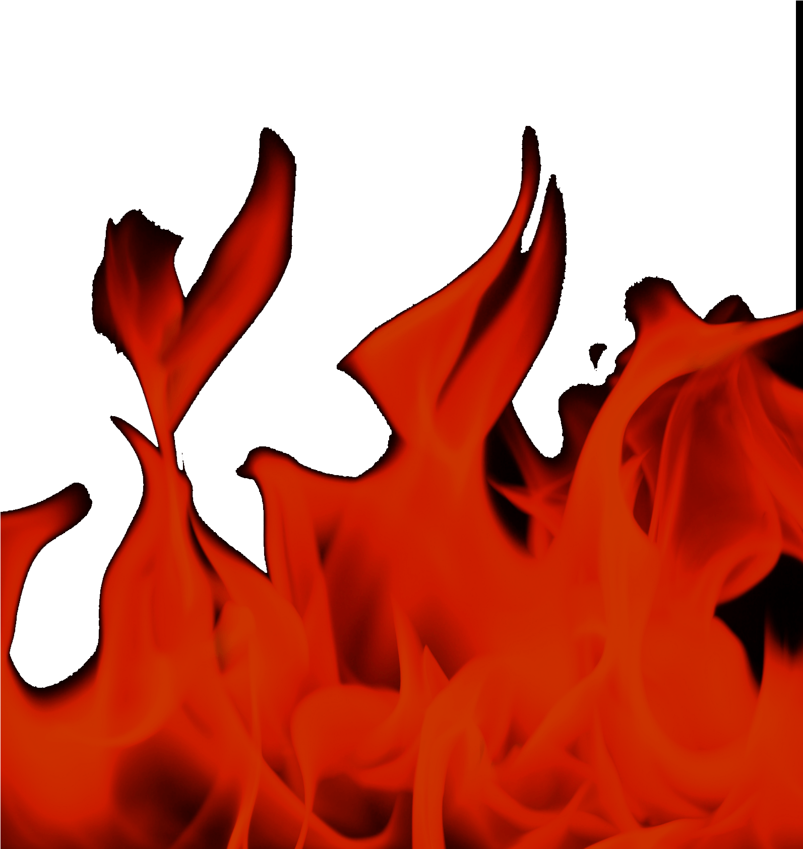 Flames - Illustration (1630x1684), Png Download