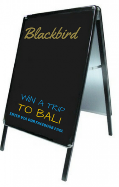 Chalk Sandwich Board - Sandwich Board (600x600), Png Download