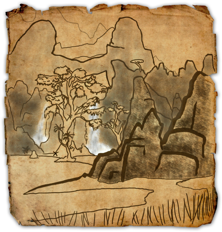 Stonefalls Ce Treasure Map - Hew's Bane Treasure Map Eso (1024x1024), Png Download