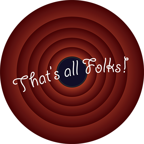 Signoff Thatsallfolks - Babies In The Sky (500x500), Png Download