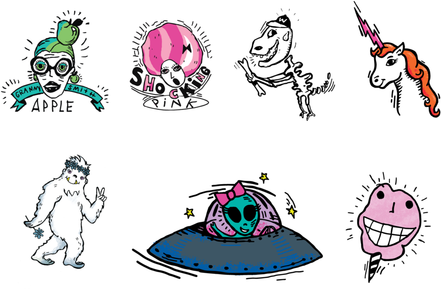 Crayola Characterart1 - Cartoon (1000x690), Png Download