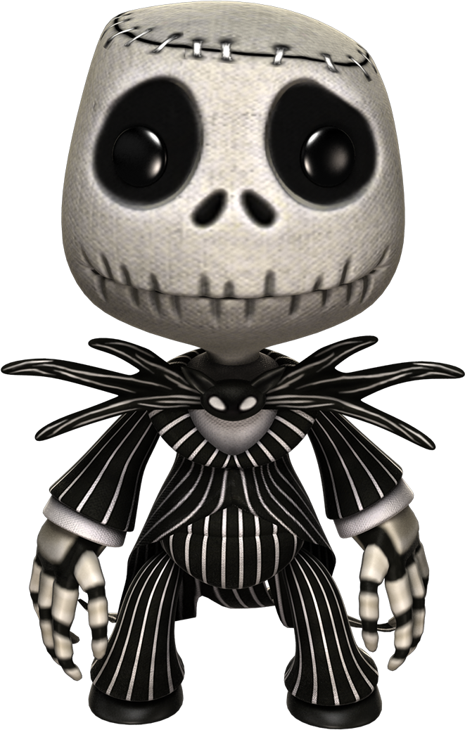 All Of The Content Will Be Available Compatible With - Little Big Planet Jack Skellington (1200x1200), Png Download