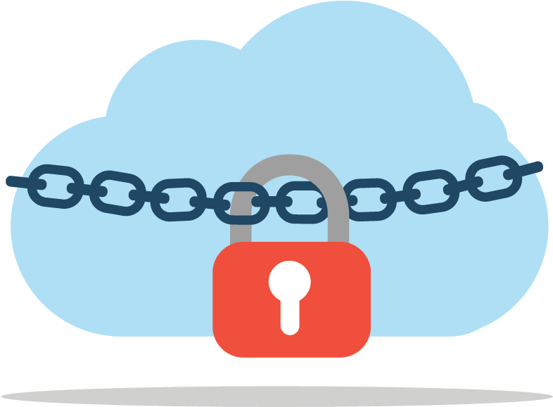 Seguridad En La Nube Png (936x667), Png Download