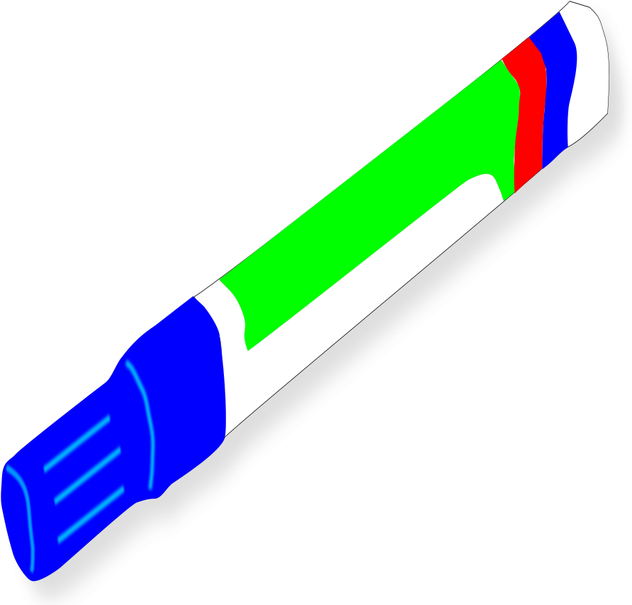 Clipart Info - Marker Pen Clipart (900x900), Png Download