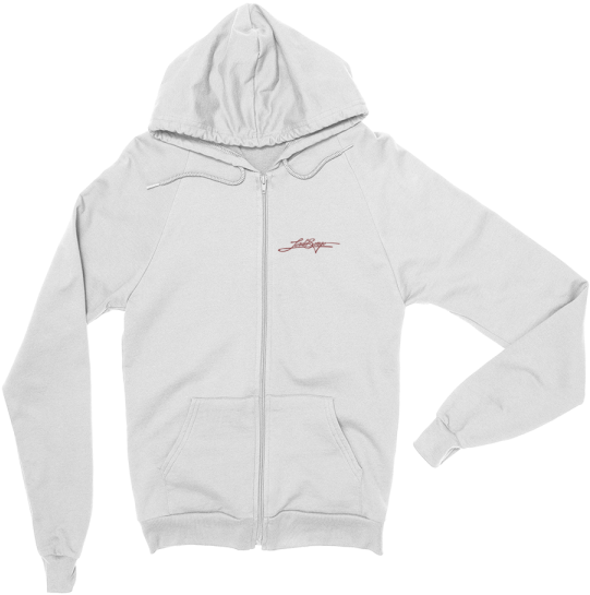 Lord Bongo Zip Up Hoodie White - Hoodie (600x600), Png Download