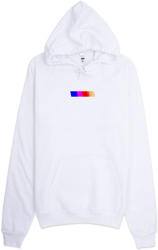 Racing Stripe Hoodie - Hoodie (1000x1000), Png Download