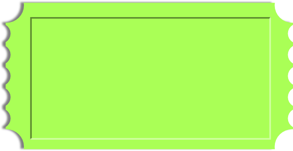 Download Green Blank Ticket Full Size Png Image Pngkit