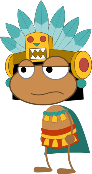 Aztec King - Wiki (300x566), Png Download