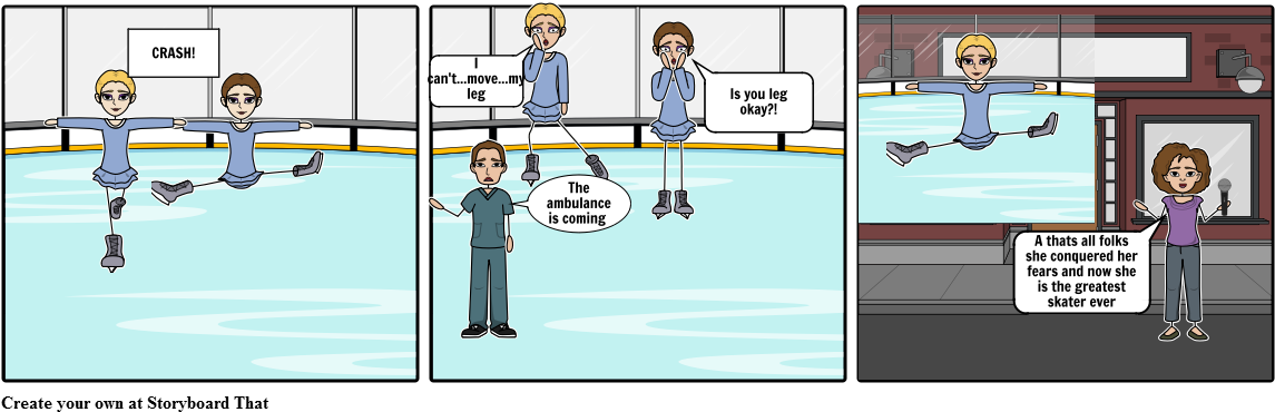 Carol Heiss Accident - Cartoon (1164x385), Png Download