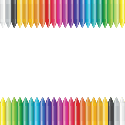 Crayon Border Transparent Background (400x400), Png Download